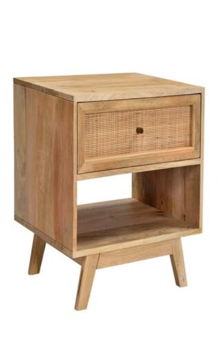 teak bedside si