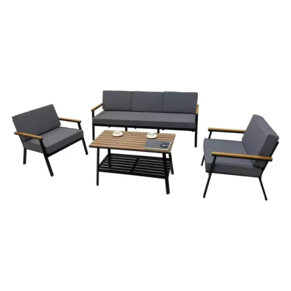 furniture garden sofa black CV Aqma Furniture