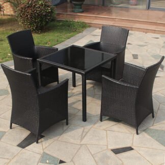 rattan syntetic dining set