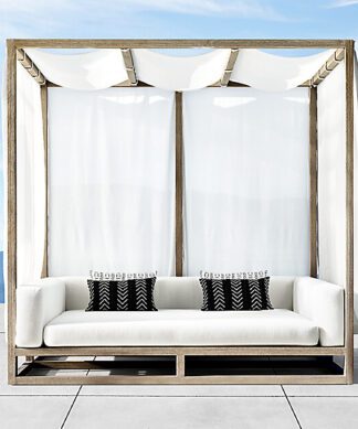 Daybed beach qatar in Teak