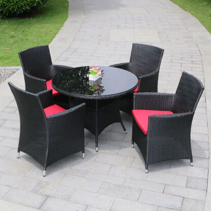 rattan syntetic dining set CV Aqma Furniture