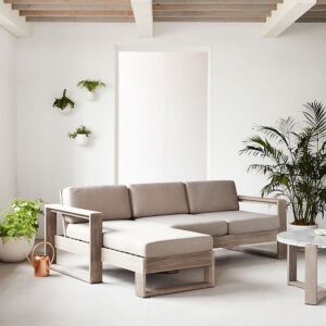 sofa l indoor teak wood maldives