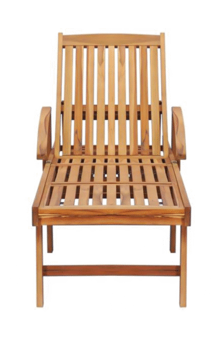Teak sun lounger Indonesia factory
