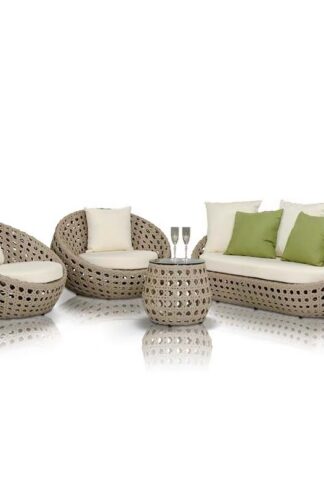 garden set egg sofa outdoor cream syntetic rattan indonesia