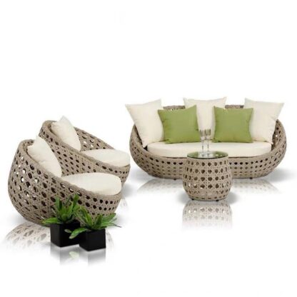 garden set egg sofa outdoor CV Aqma Furniture