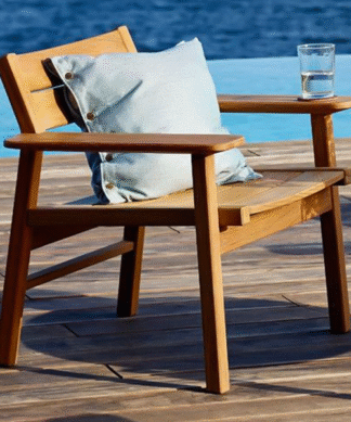 Patio Teak chair Resort Outdoor furniture