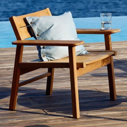 Patio Teak chair Resort Outdoor furniture CV Aqma Furniture