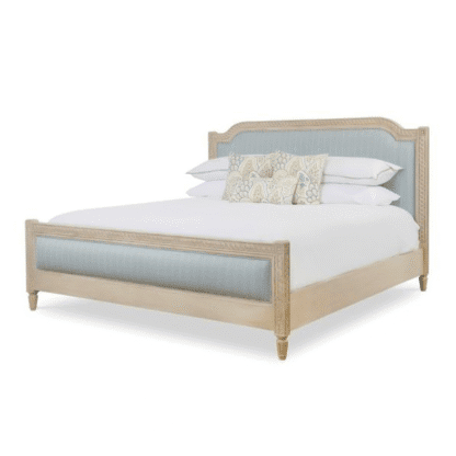 Dipan Tempat Tidur Ukuran 180 x 200 cm Warna Cream CV Aqma Furniture