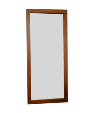 Cermin Mirror Kayu Jati warna Natural Stain 180 x 80 Cm
