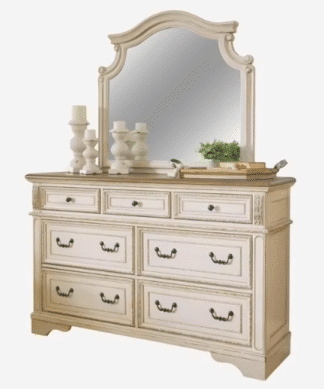 vanity mirror classic with drawers