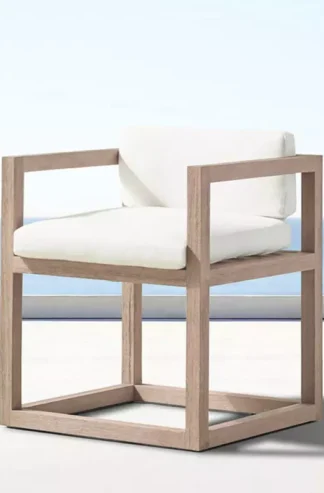 arm chair patio outdoor with cushion maldives