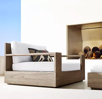 australian daybed teak wood furniture CV Aqma Furniture