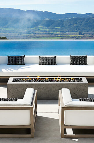 Indonesian teak garden sofa set deep seating