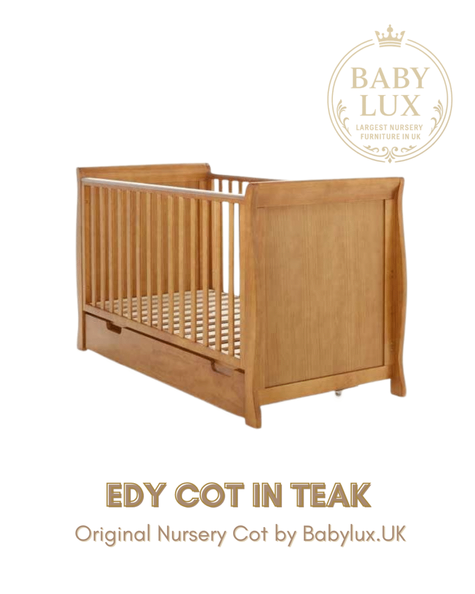 Edy Cot in Teak Wood
