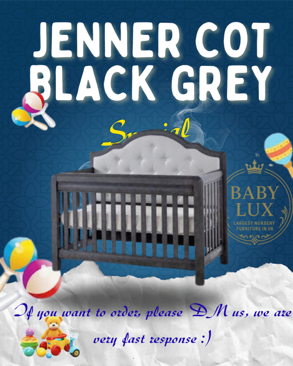 Jenner Baby Cot White