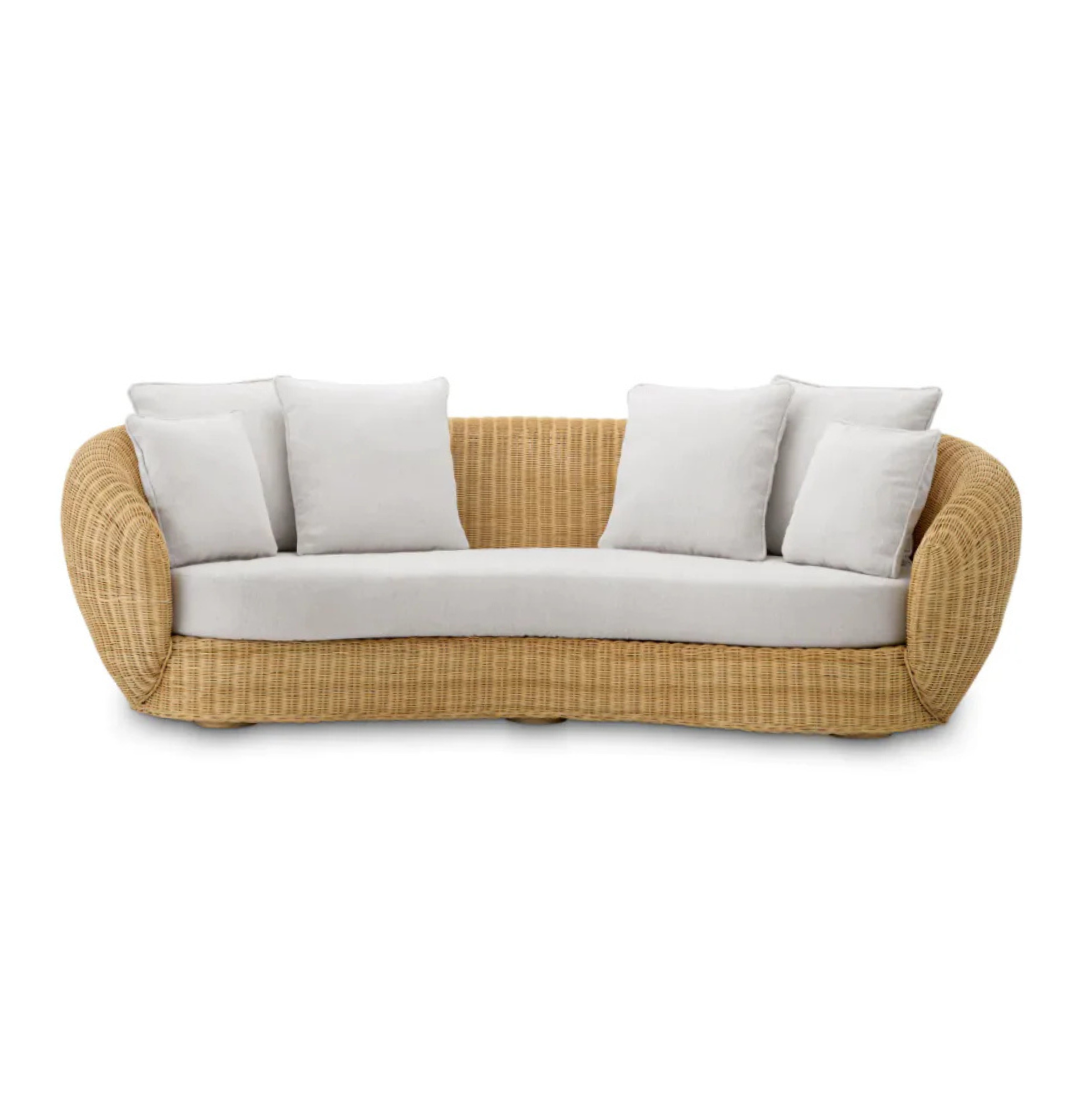 Rattan Synthetic Sofa for Indoor and Outdoor Spaces CV Aqma Furniture Rattan Synthetic Sofa for Indoor and Outdoor Spaces CV Aqma Furniture
