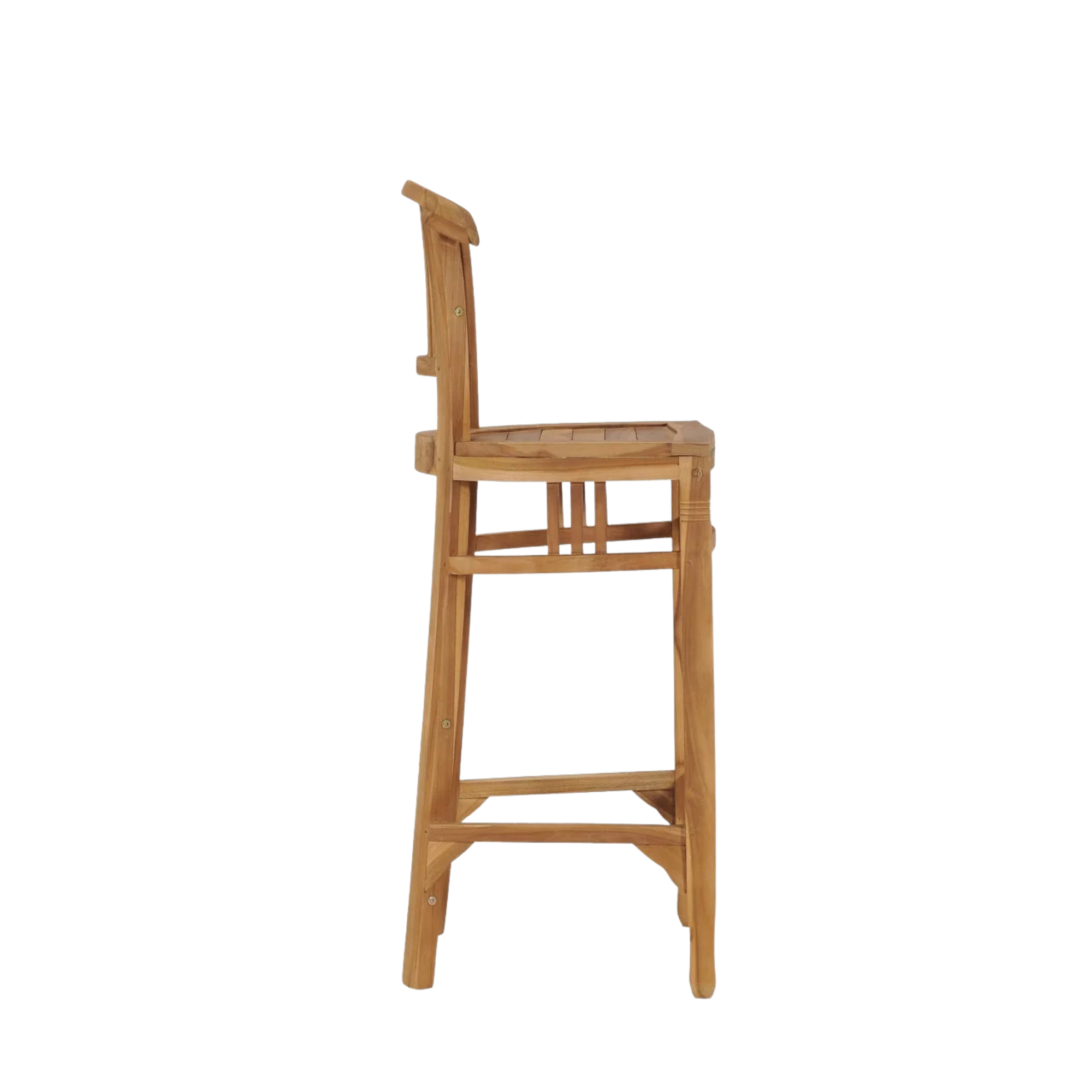 Solid Teak Outdoor Bar Chair Seating for Garden and Patio CV Aqma Furniture Solid Teak Outdoor Bar Chair Seating for Garden and Patio CV Aqma Furniture