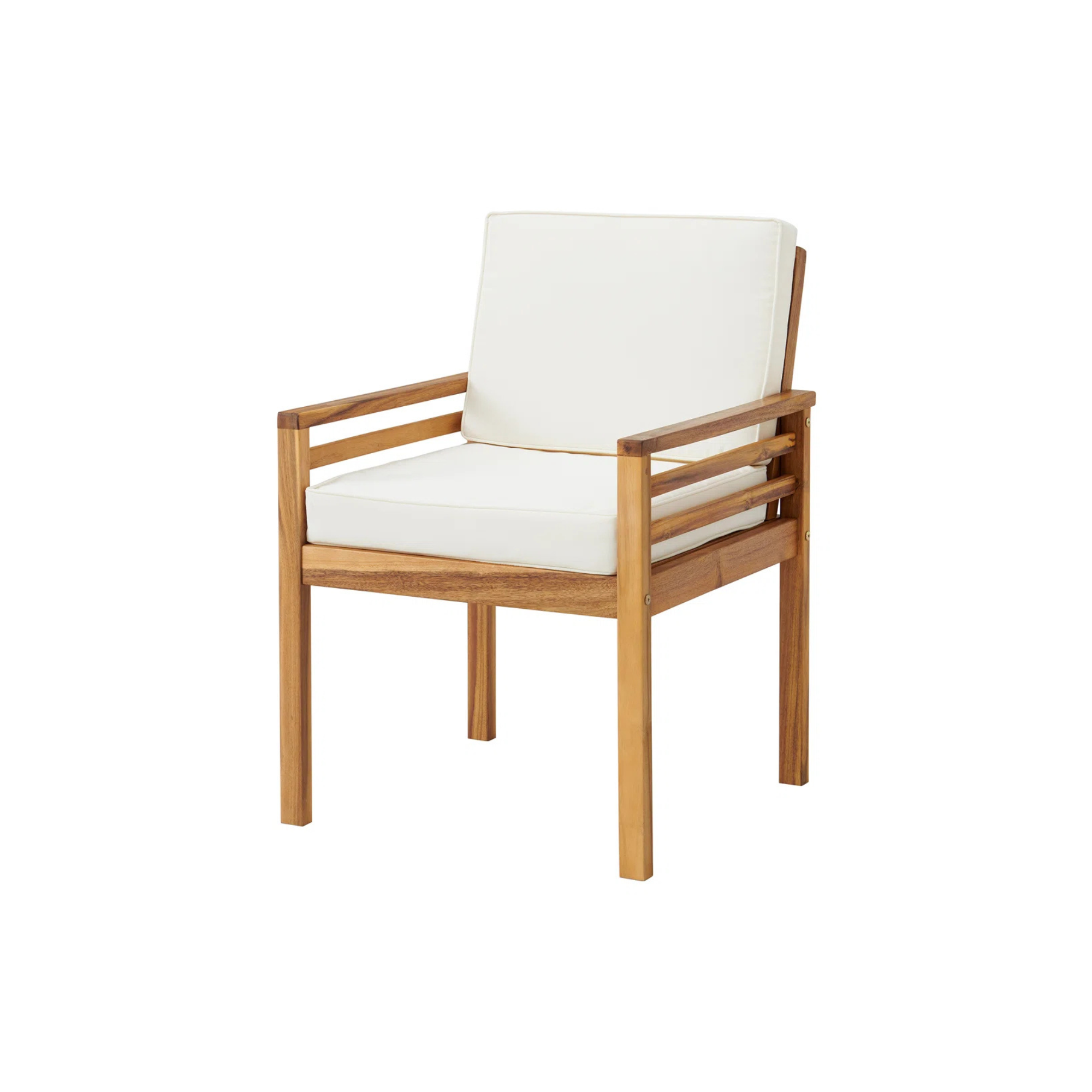 Modern Teak Outdoor Dining Set with Cushioned Chairs CV Aqma Furniture Modern Teak Outdoor Dining Set with Cushioned Chairs CV Aqma Furniture