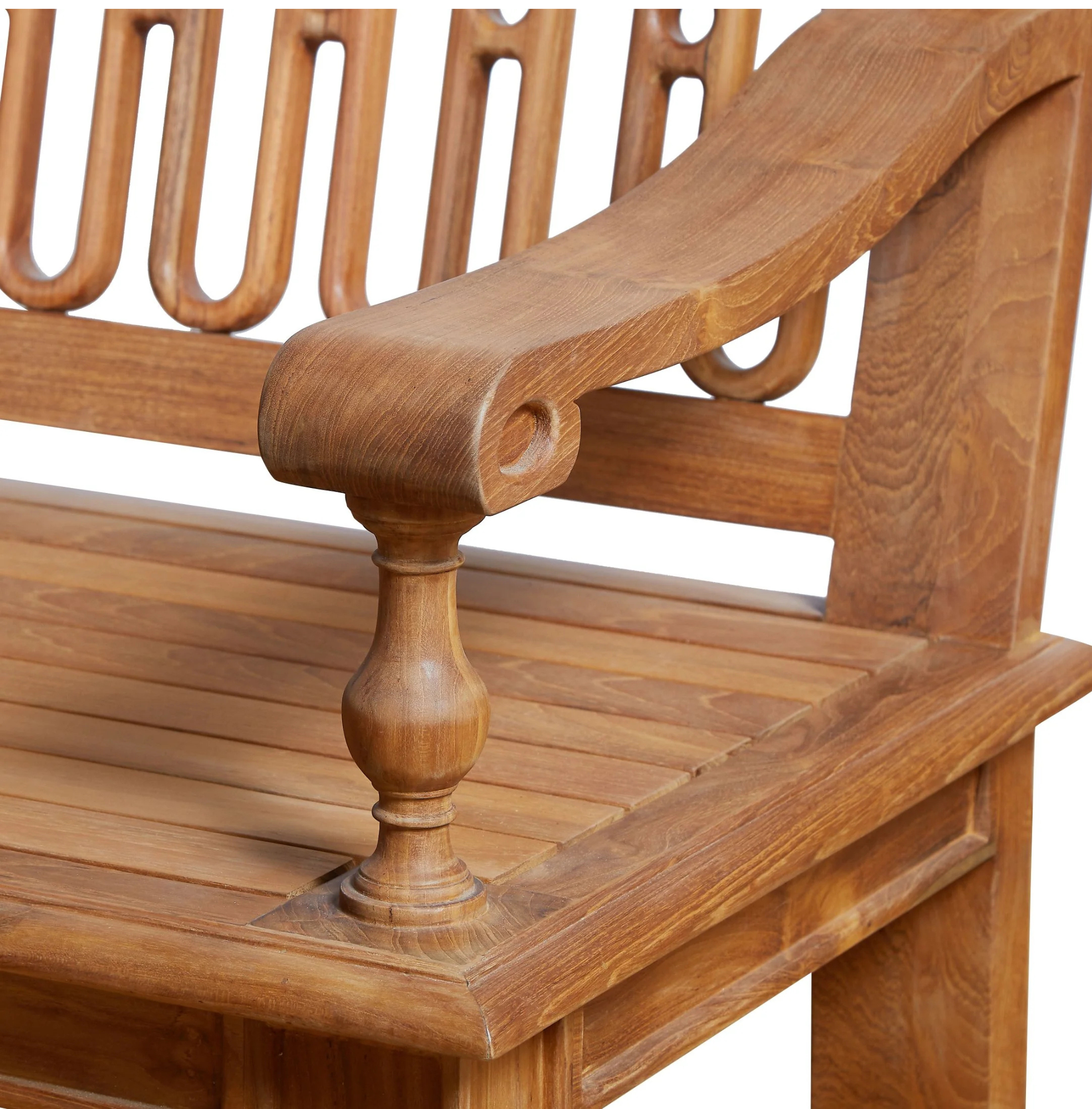 Solid Wood Outdoor Bench for Park and Coastal Areas CV Aqma Furniture Solid Wood Outdoor Bench for Park and Coastal Areas CV Aqma Furniture