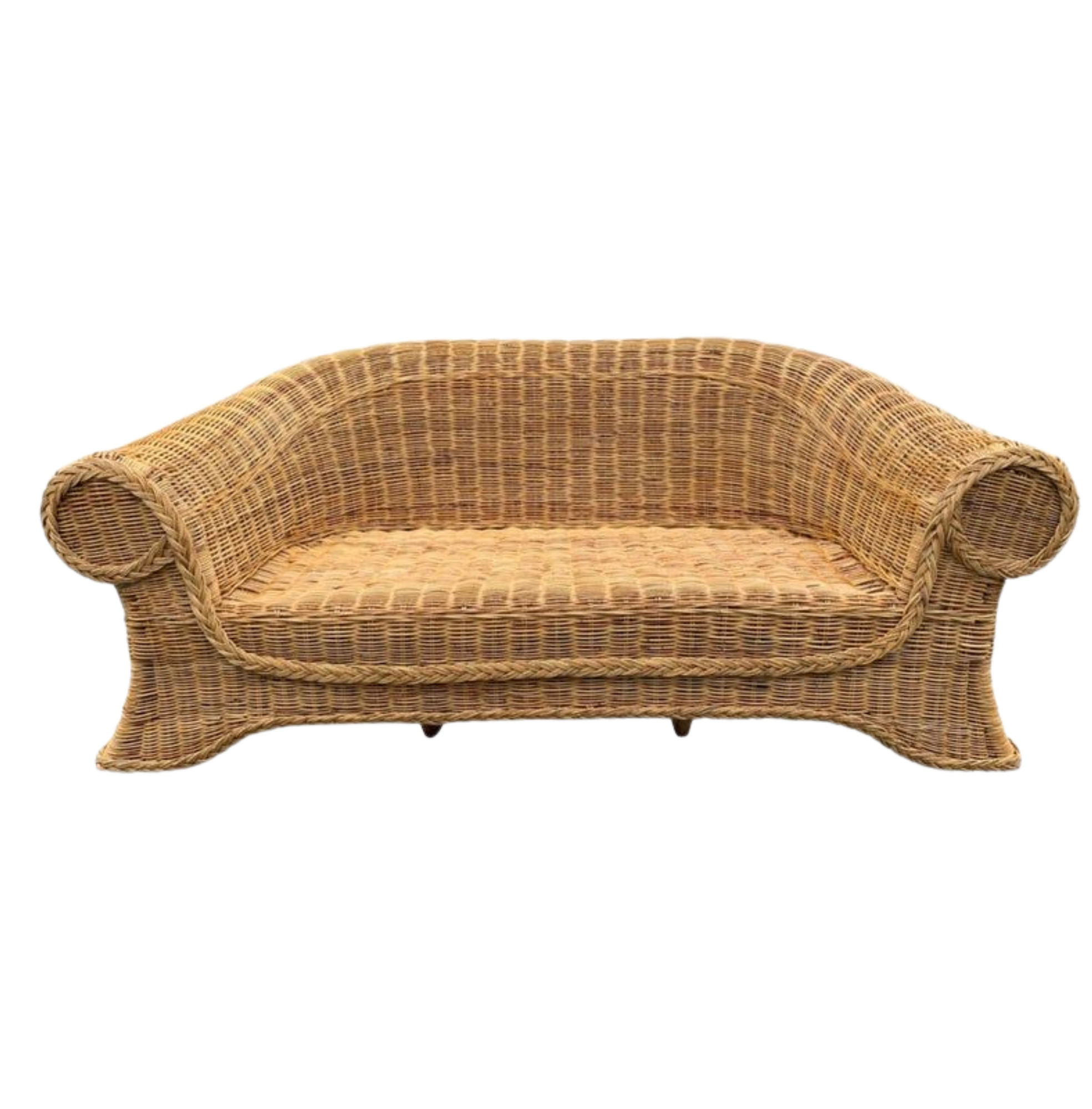 Rattan Synthetic Sofa Classic Design for Indoor Outdoor Use CV Aqma Furniture Rattan Synthetic Sofa Classic Design for Indoor Outdoor Use CV Aqma Furniture