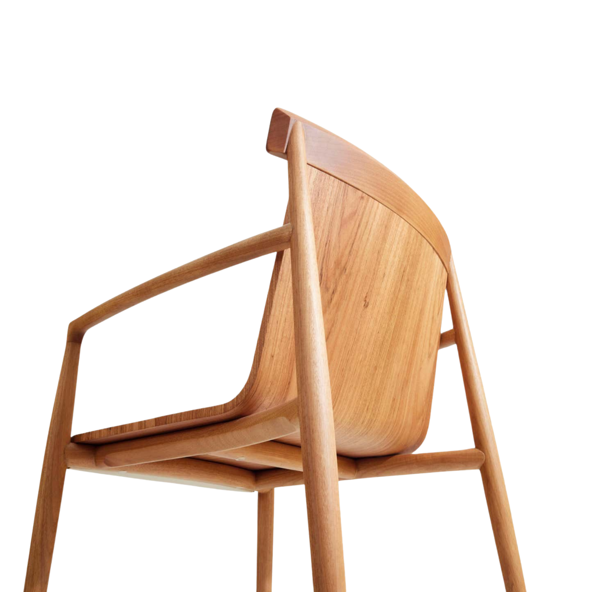 Simple Wooden Upholstered Chair for Cafe & Restaurant CV Aqma Furniture Simple Wooden Upholstered Chair for Cafe & Restaurant CV Aqma Furniture