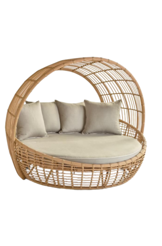 Round Rattan Ou