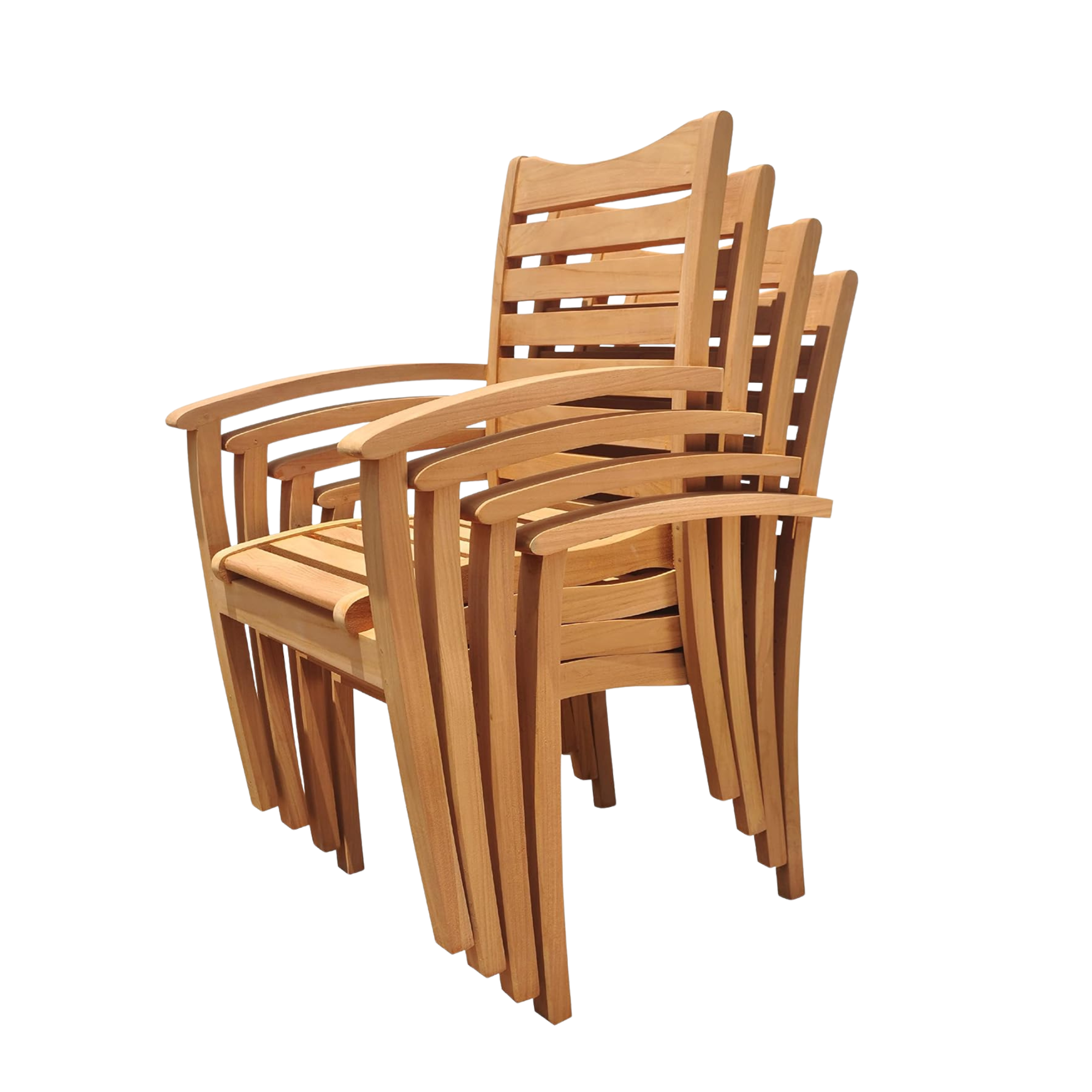Stackable Solid Wood Arm Chair for Cafe & Restaurant CV Aqma Furniture Stackable Solid Wood Arm Chair for Cafe & Restaurant CV Aqma Furniture