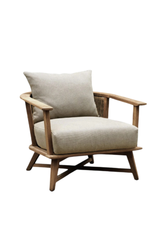 Teak Lounge Arm