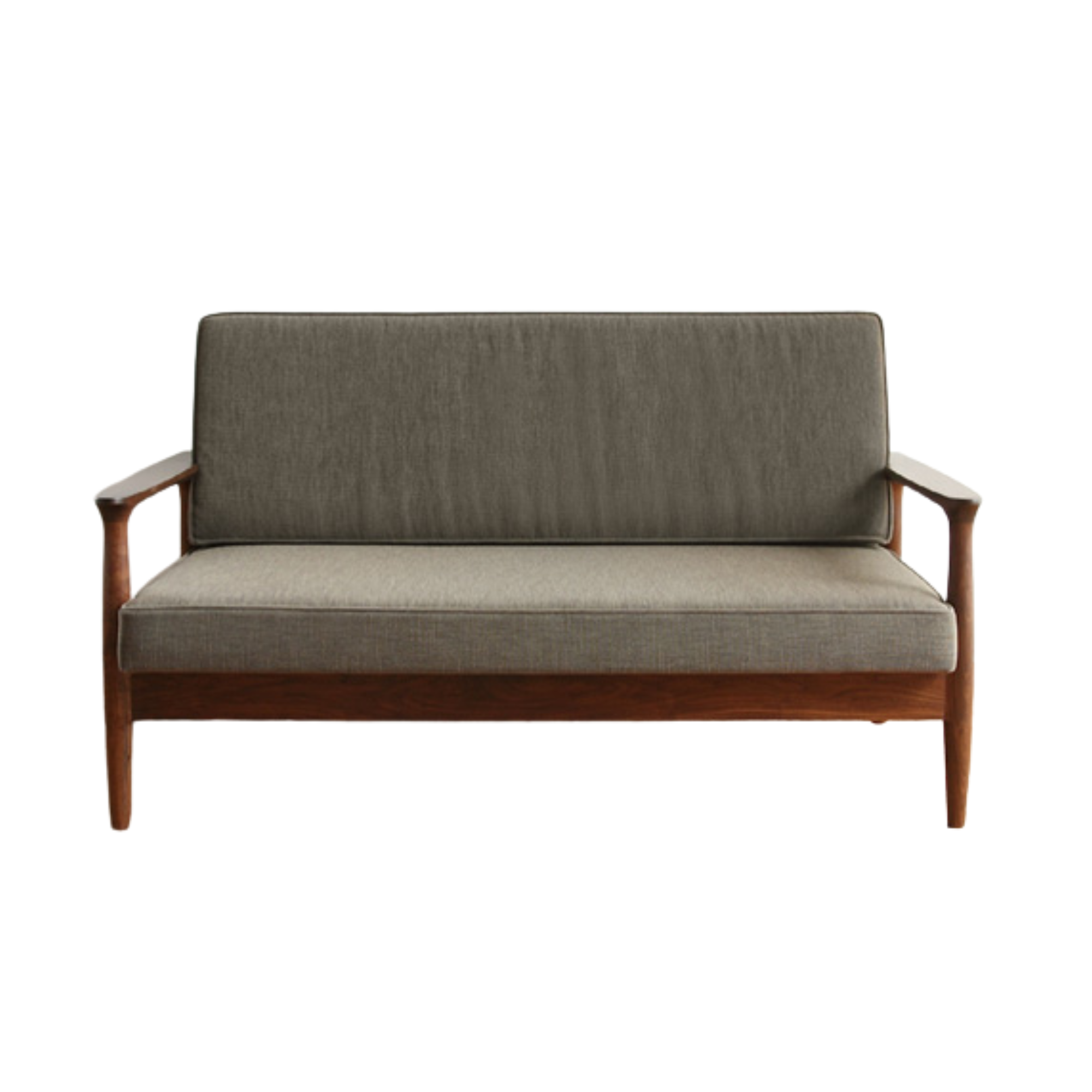 Mid Century Teak Wood Lobby Sofa for Hotel Indoor Lounge CV Aqma Furniture Mid Century Teak Wood Lobby Sofa for Hotel Indoor Lounge CV Aqma Furniture