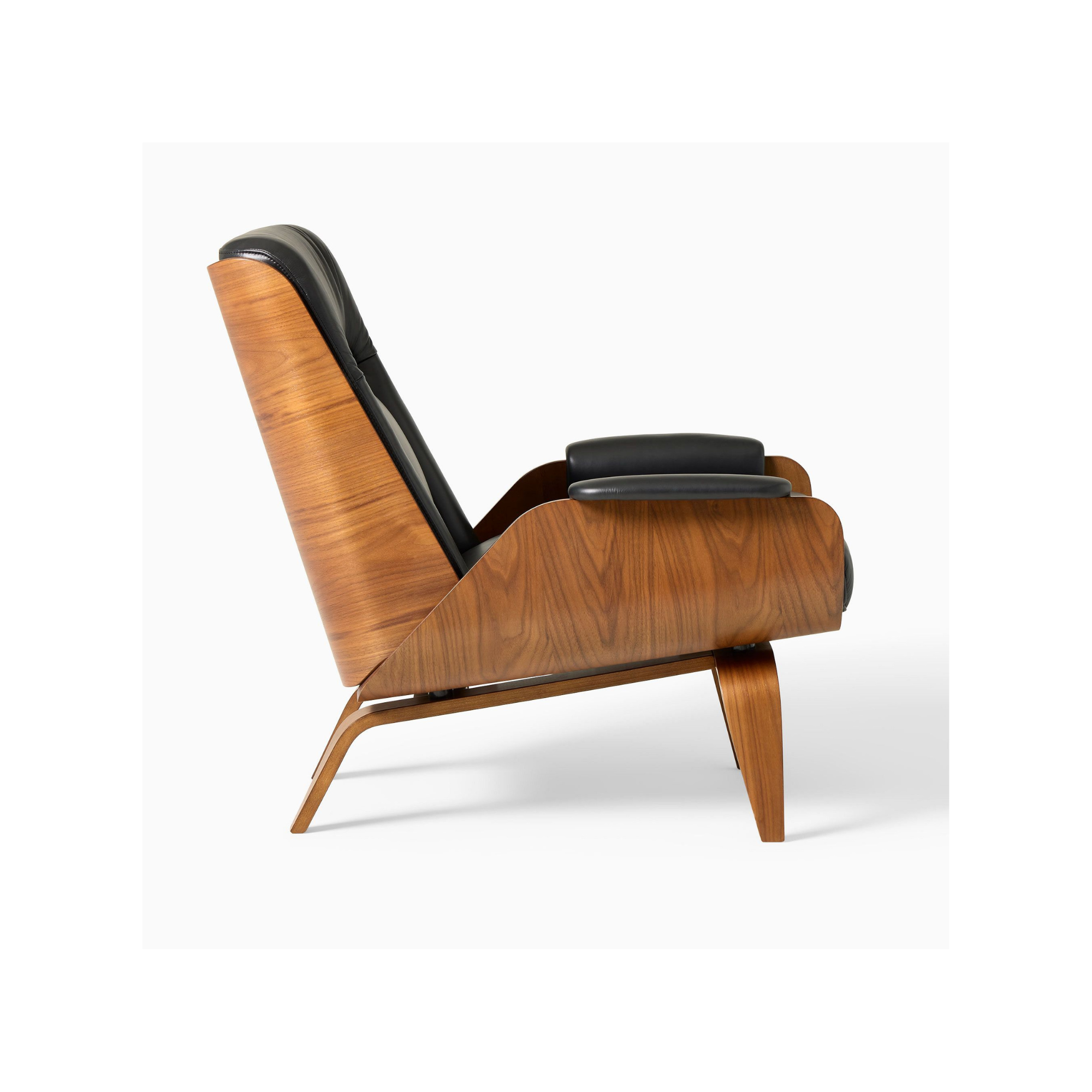 Modern Relax Wood Chair Bentwood Luxury Leather Lounge Chair CV Aqma Furniture Modern Relax Wood Chair Bentwood Luxury Leather Lounge Chair CV Aqma Furniture