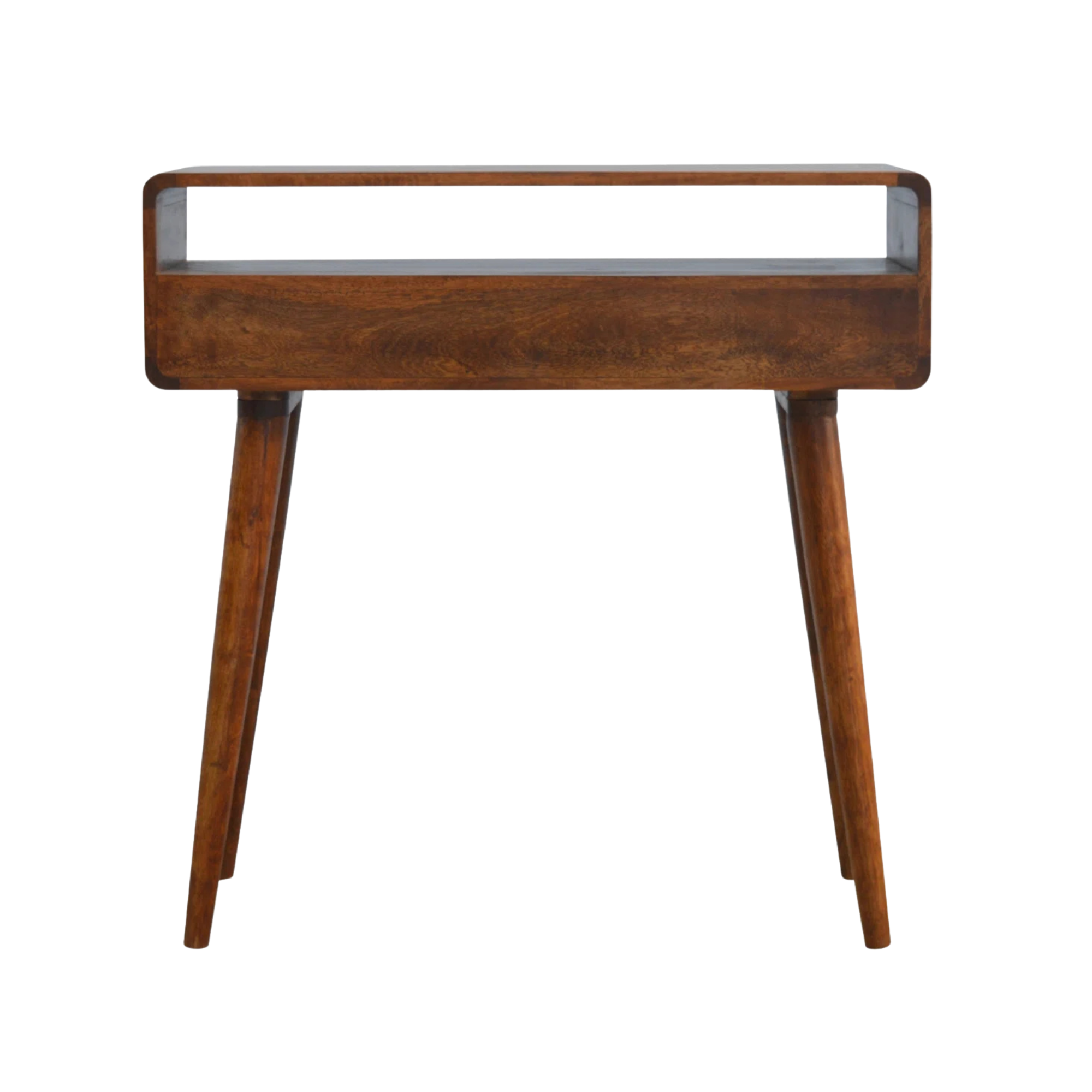 Simple Solid Wood Dressing Table with Elevated Shelf Design CV Aqma Furniture Simple Solid Wood Dressing Table with Elevated Shelf Design CV Aqma Furniture