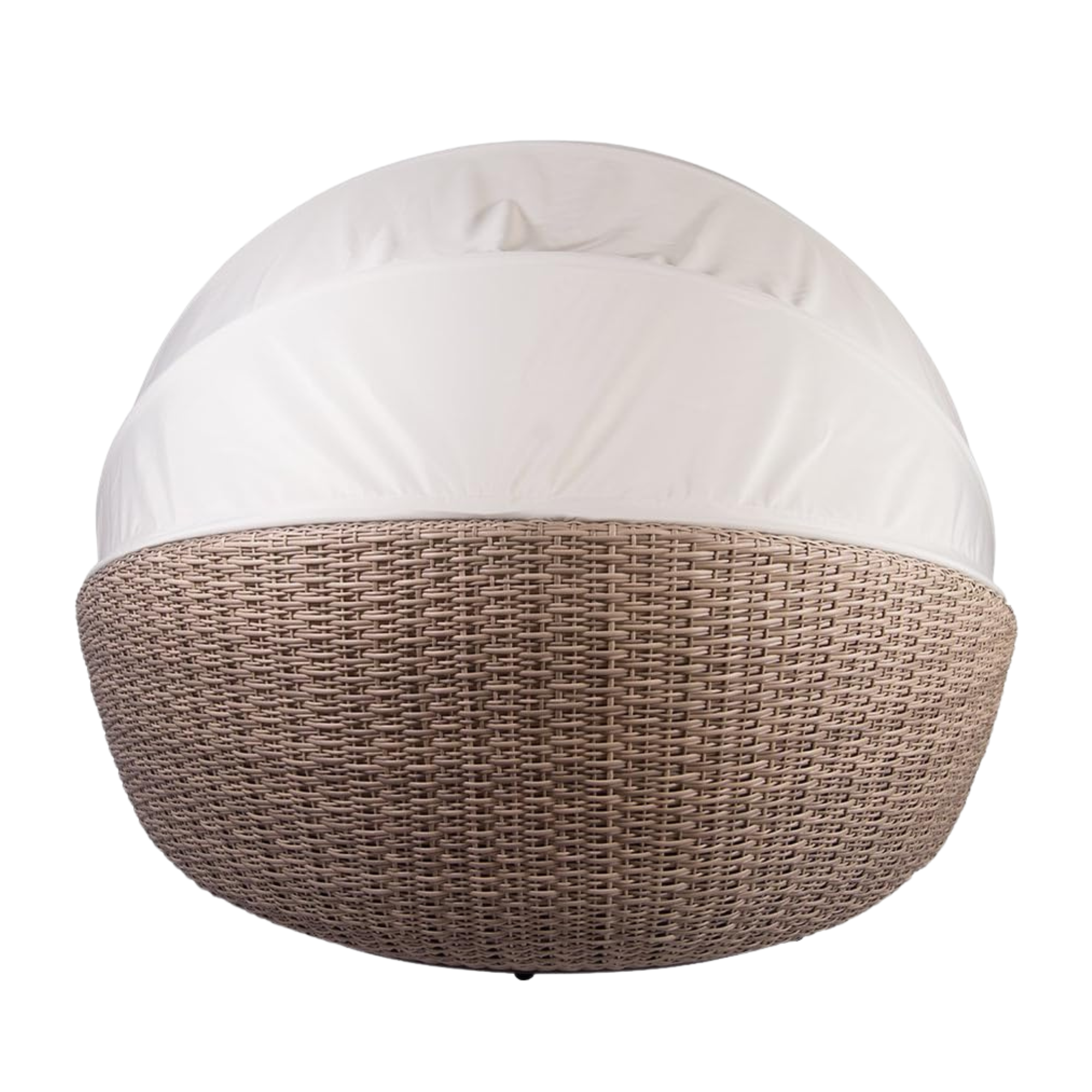 Rattan Daybed with Canopy for Outdoor Relaxing Lounge CV Aqma Furniture Rattan Daybed with Canopy for Outdoor Relaxing Lounge CV Aqma Furniture