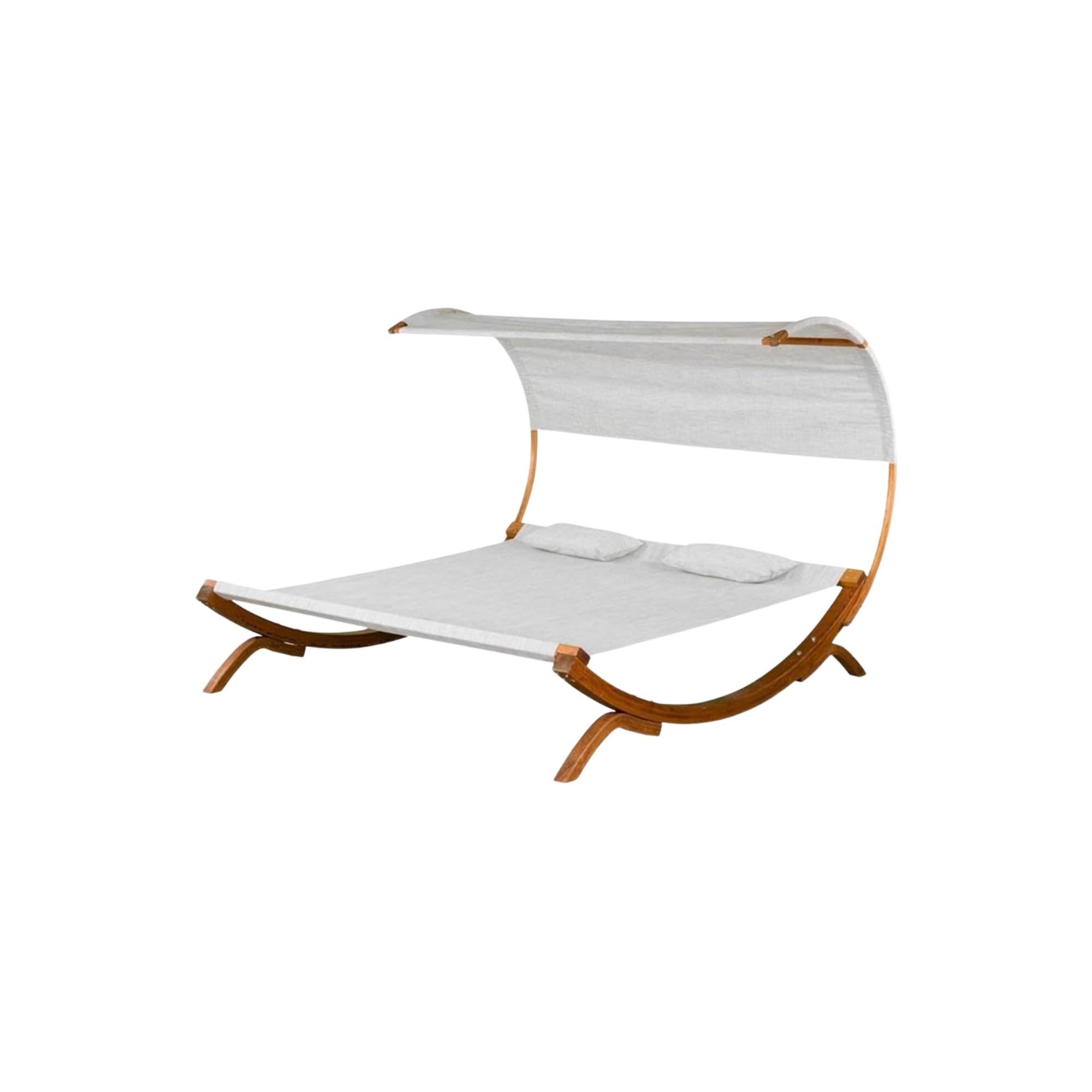 Teak Wood Double Sun Lounger for Beach and Poolside CV Aqma Furniture Teak Wood Double Sun Lounger for Beach and Poolside CV Aqma Furniture
