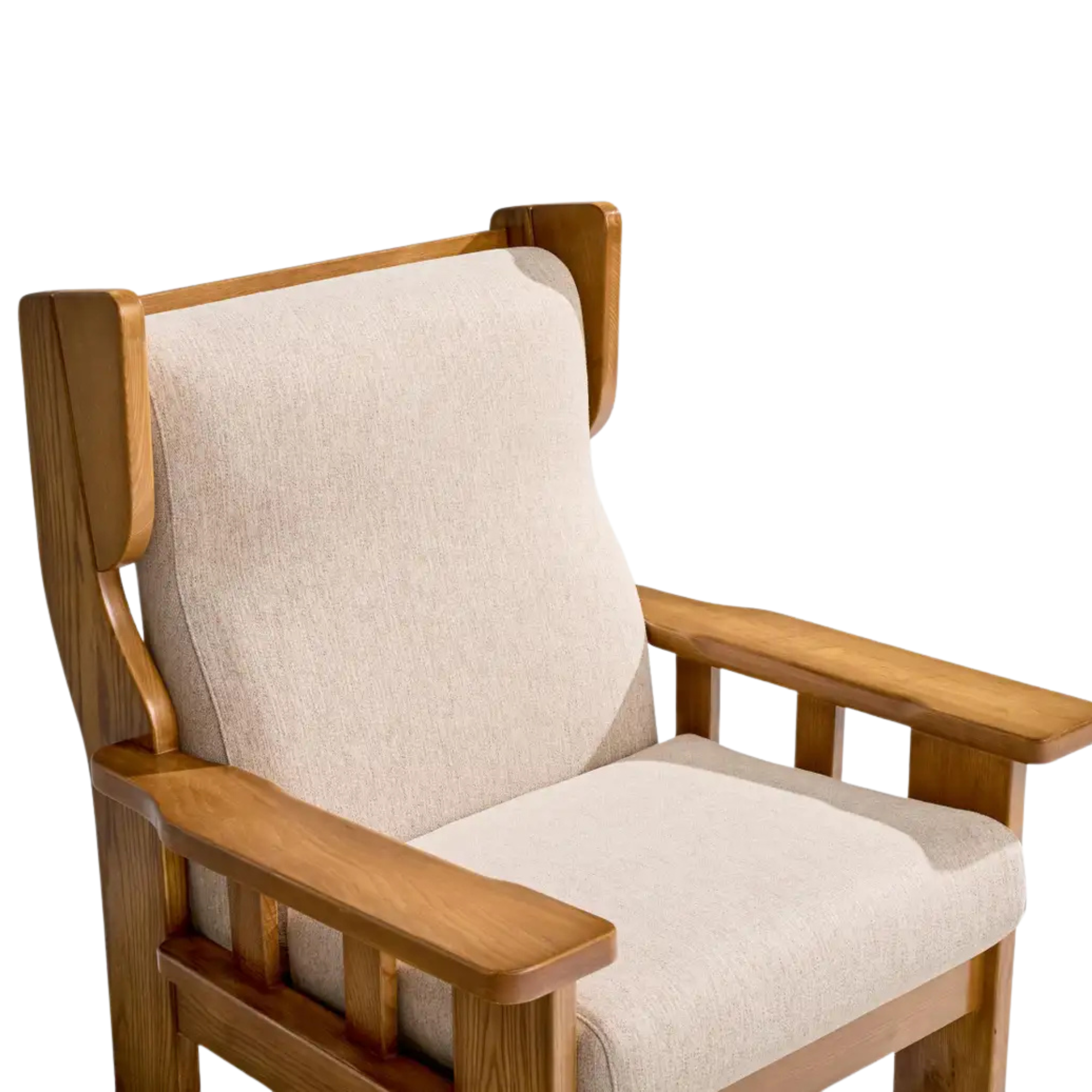 Wooden Teak Lounge Armchair for Living Room and Lounge Area CV Aqma Furniture Wooden Teak Lounge Armchair for Living Room and Lounge Area CV Aqma Furniture