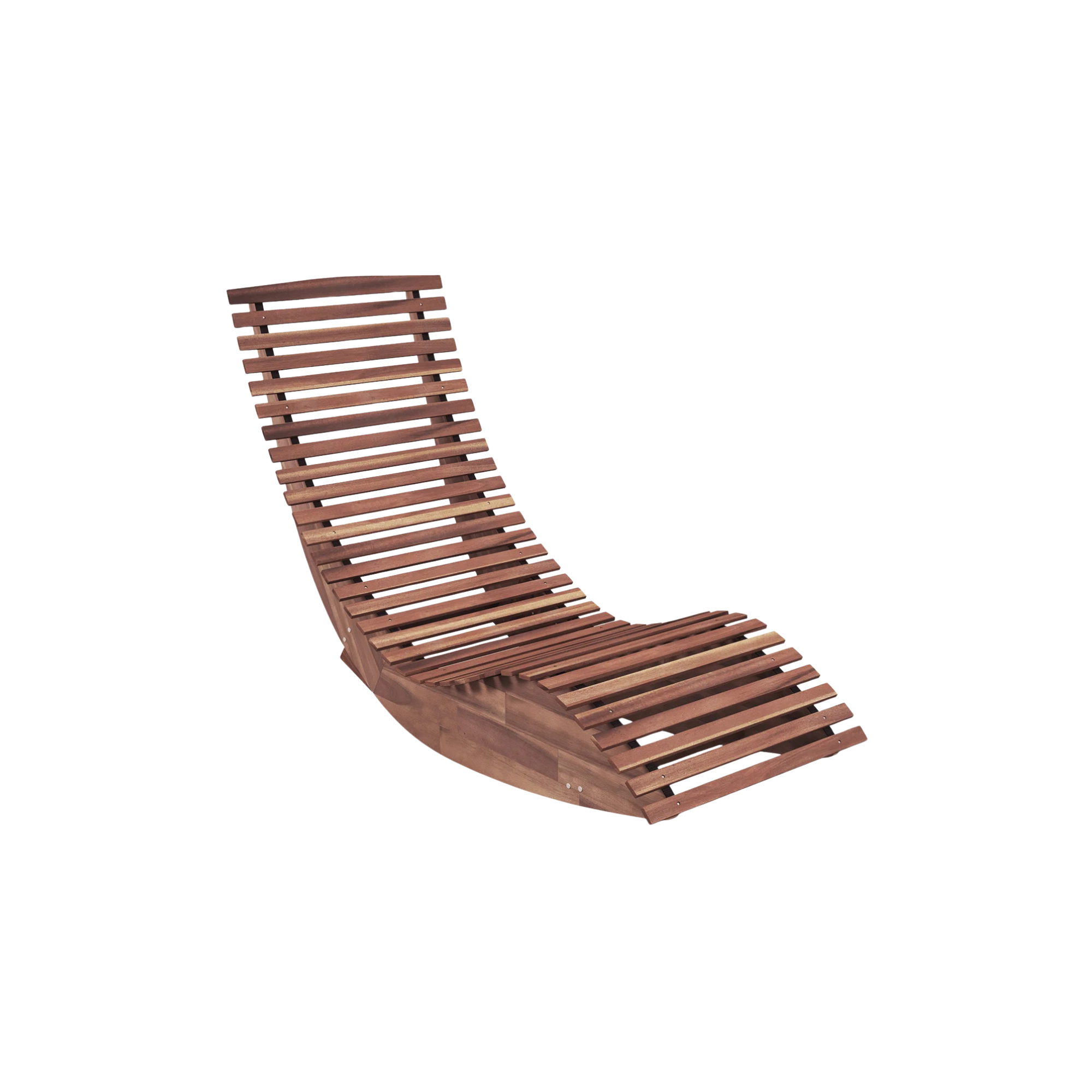 Teak Style Outdoor Wooden Beach Lounger Adjustable Sunbed CV Aqma Furniture Teak Style Outdoor Wooden Beach Lounger Adjustable Sunbed CV Aqma Furniture