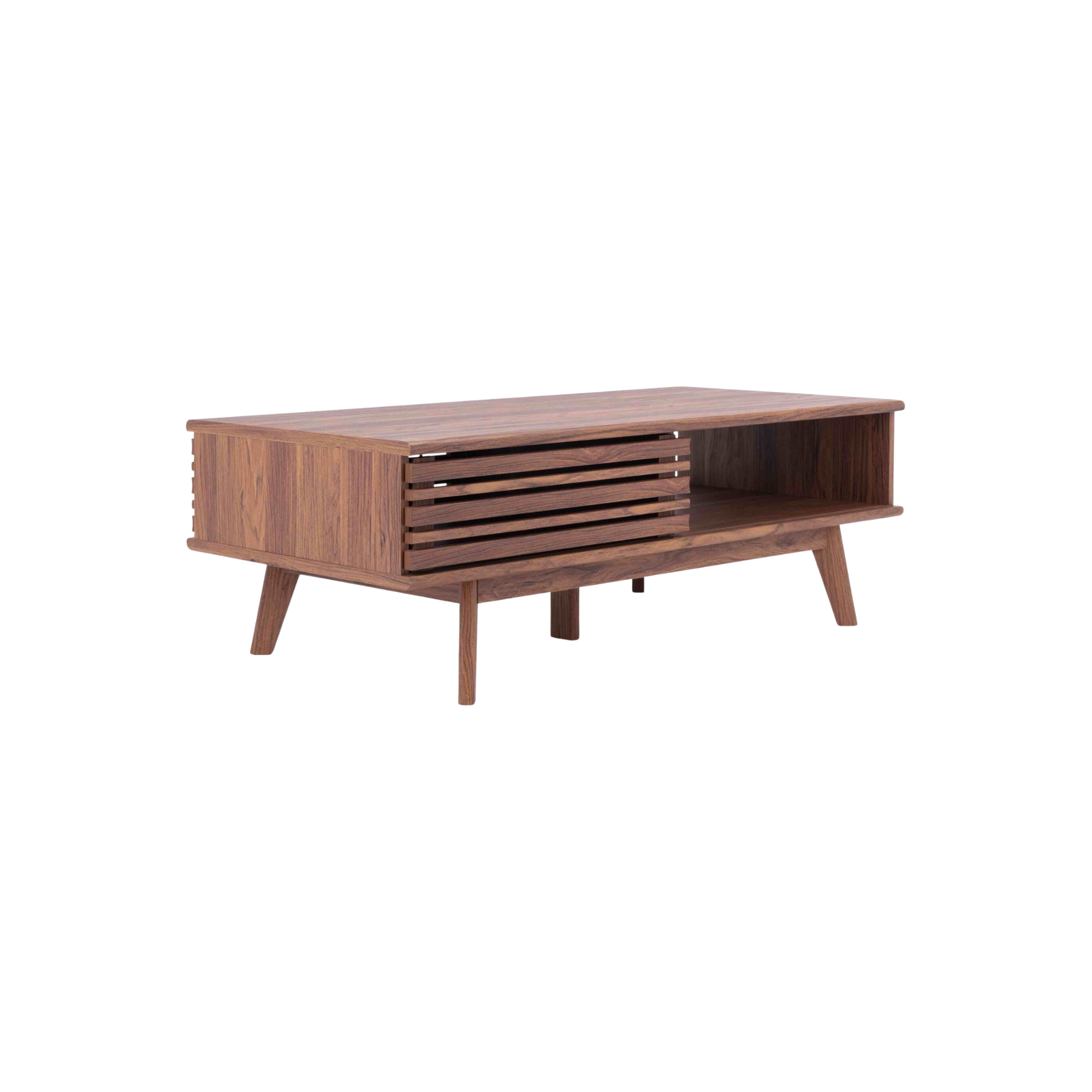 Modern Wood Coffee Table with Open Shelf Storage Design CV Aqma Furniture Modern Wood Coffee Table with Open Shelf Storage Design CV Aqma Furniture