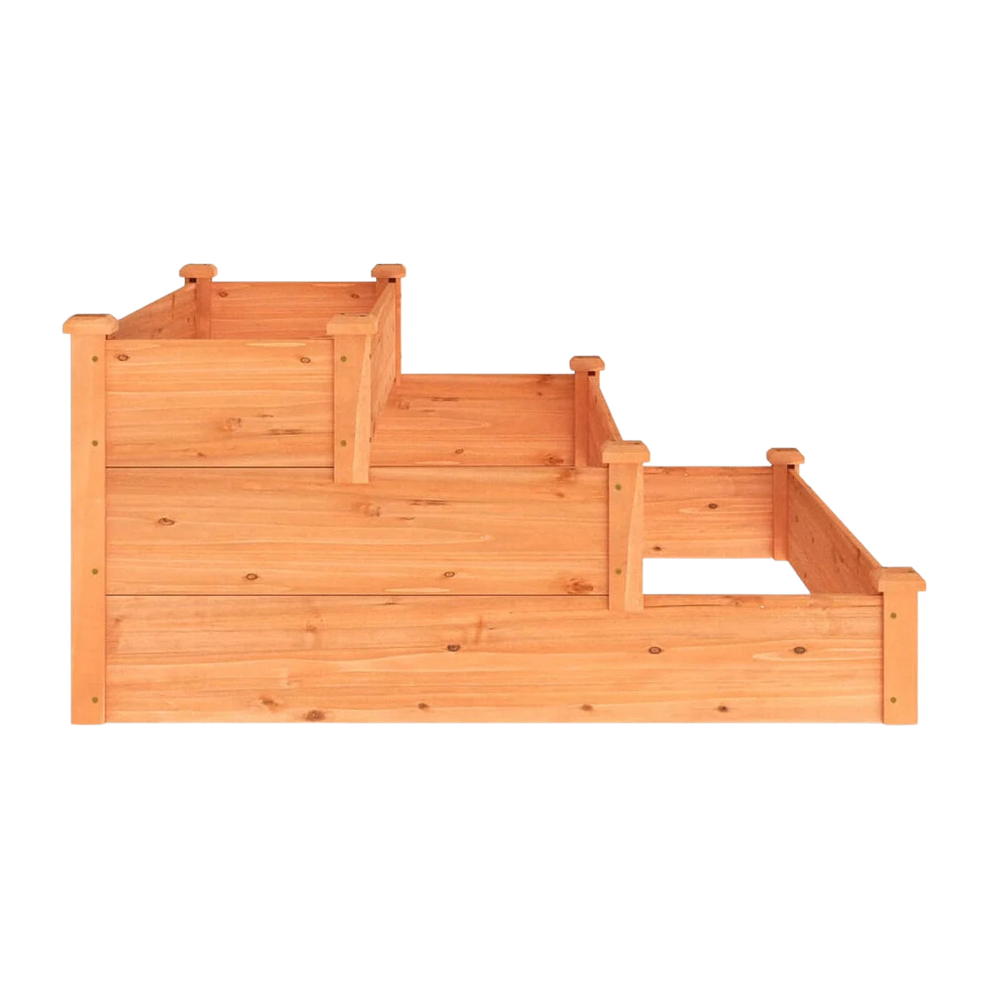 Tiered Wooden Outdoor Garden Bed Planter Box CV Aqma Furniture Tiered Wooden Outdoor Garden Bed Planter Box CV Aqma Furniture
