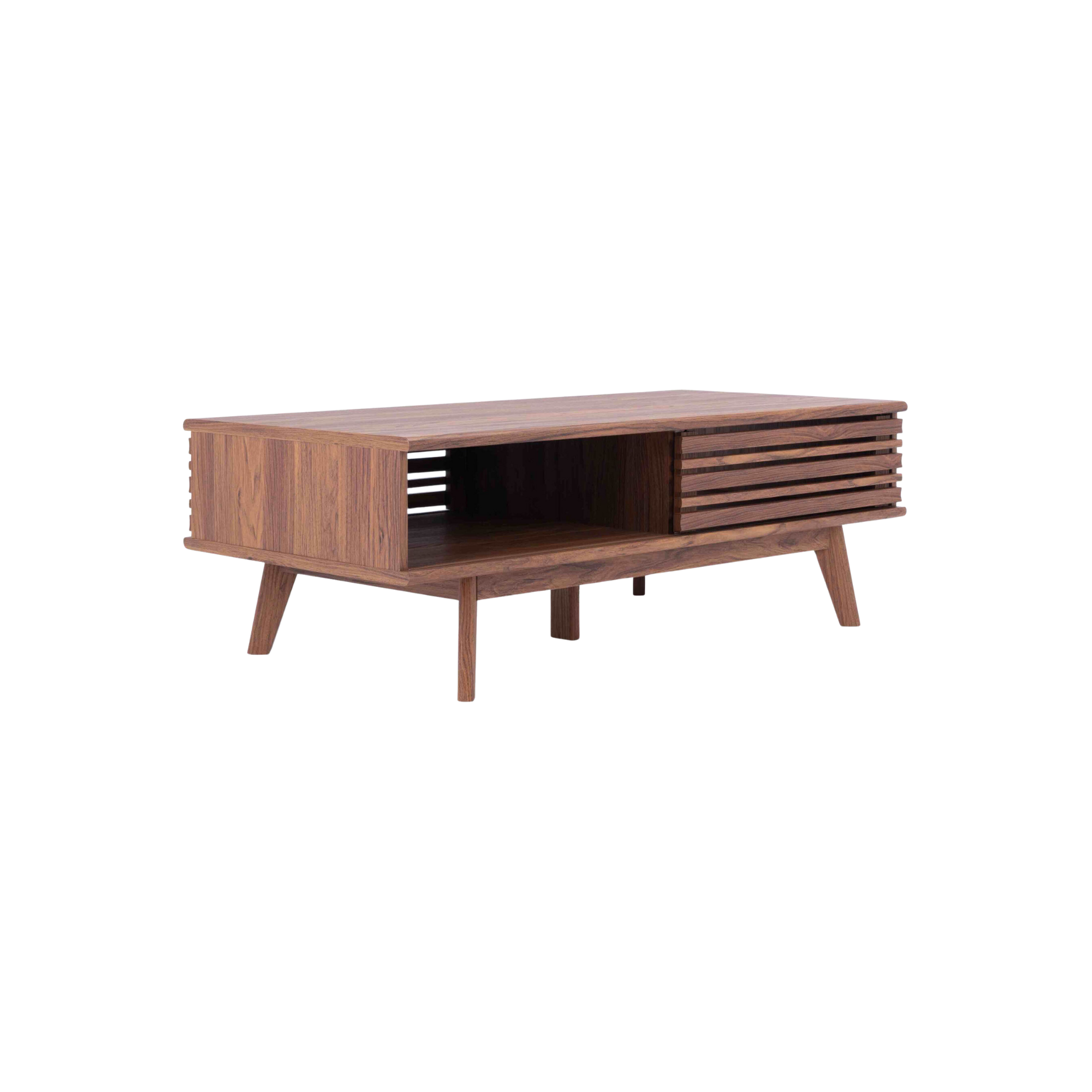 Modern Wood Coffee Table with Open Shelf Storage Design CV Aqma Furniture Modern Wood Coffee Table with Open Shelf Storage Design CV Aqma Furniture