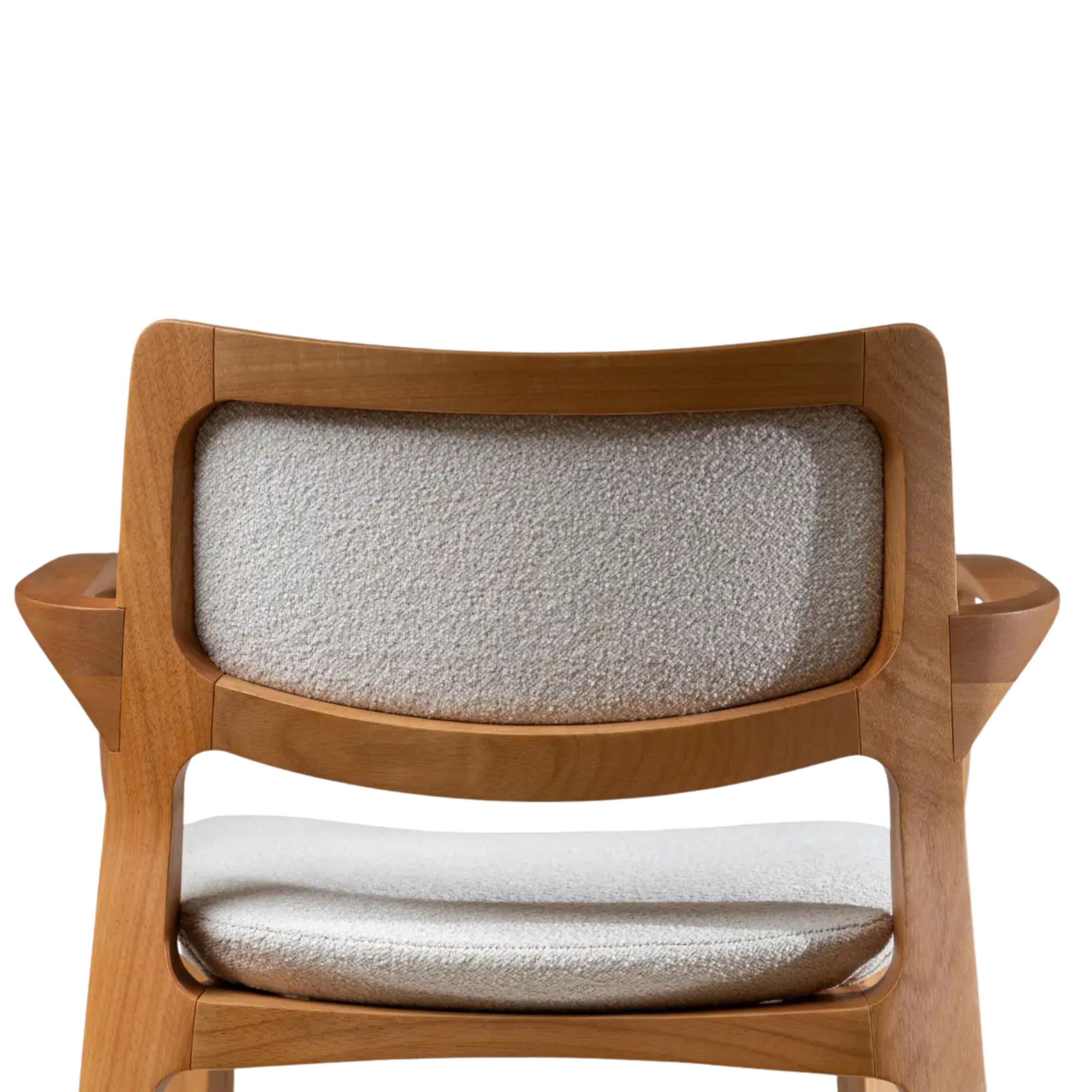 Comfortable Wooden Upholstered Bar Chair with Armrest Modern CV Aqma Furniture Comfortable Wooden Upholstered Bar Chair with Armrest Modern CV Aqma Furniture