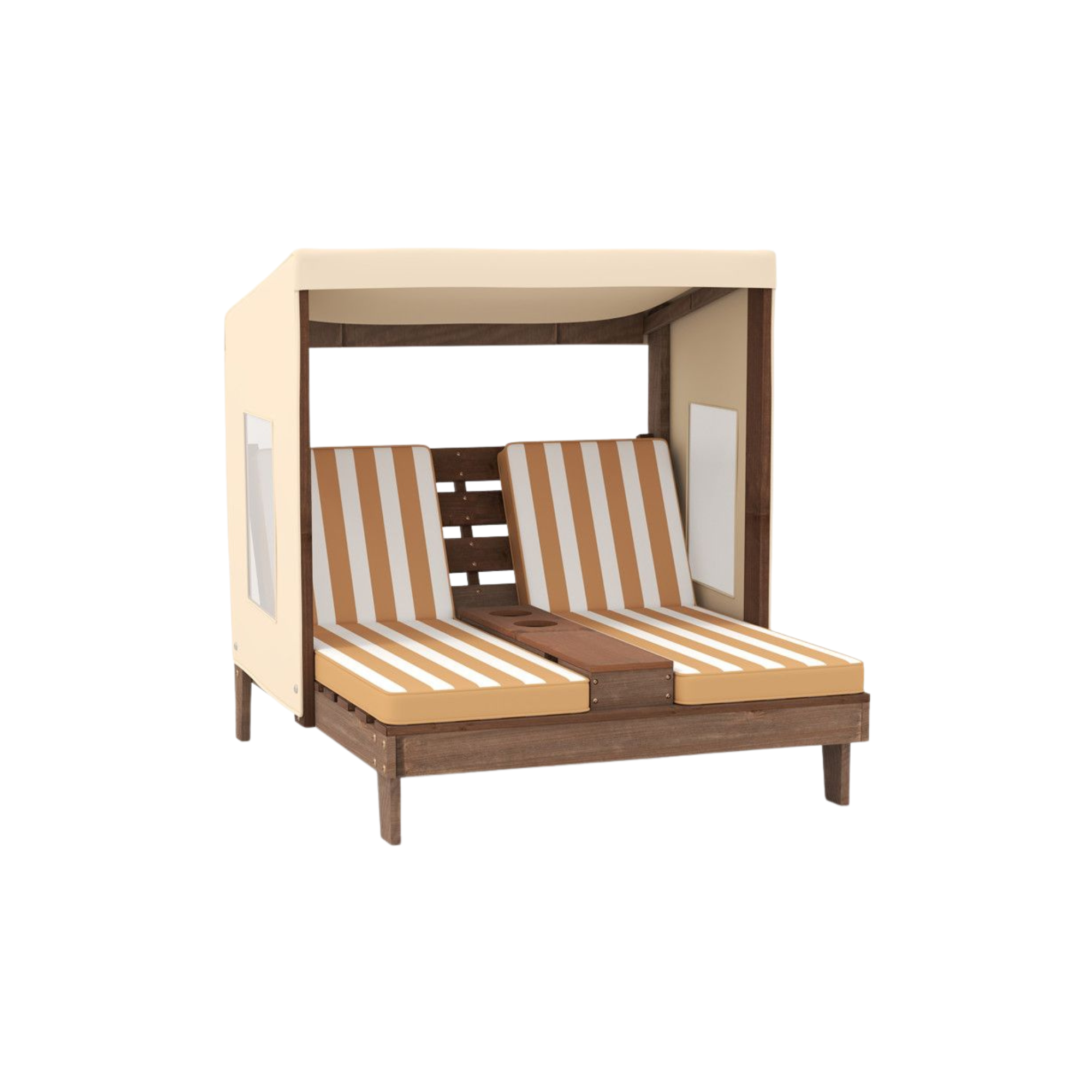 Solid Teak Outdoor Cabana Daybed with Canopy for Relaxing CV Aqma Furniture Solid Teak Outdoor Cabana Daybed with Canopy for Relaxing CV Aqma Furniture