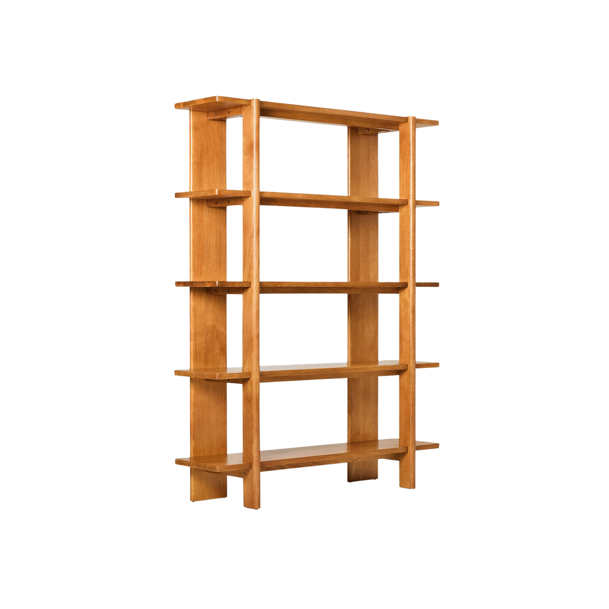 Teak Wood Minimalist Open Shelf Bookcase Display Rack CV Aqma Furniture Teak Wood Minimalist Open Shelf Bookcase Display Rack CV Aqma Furniture