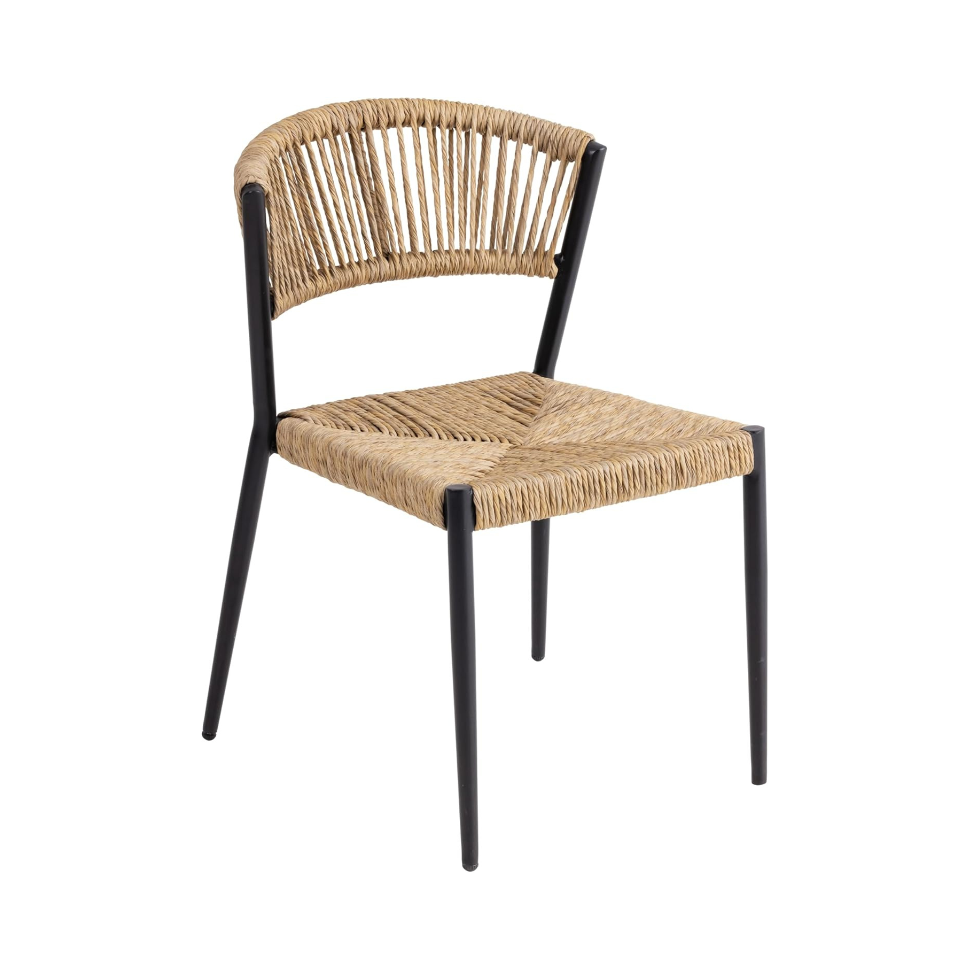 Aluminium Rattan Cafe Woven Dining Chair for Bistro CV Aqma Furniture Aluminium Rattan Cafe Woven Dining Chair for Bistro CV Aqma Furniture