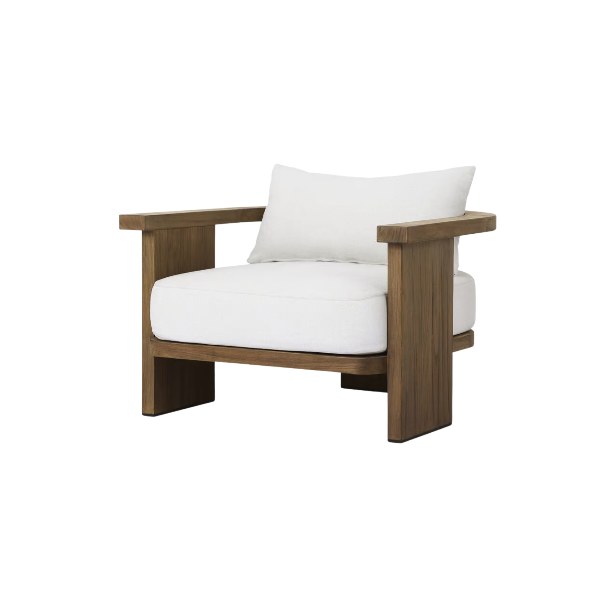 Teak Wood Armchair Modern Solid Wood Lounge Seat CV Aqma Furniture Teak Wood Armchair Modern Solid Wood Lounge Seat CV Aqma Furniture