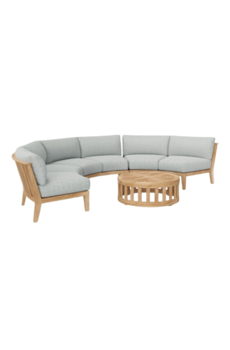 Teak Round Sofa