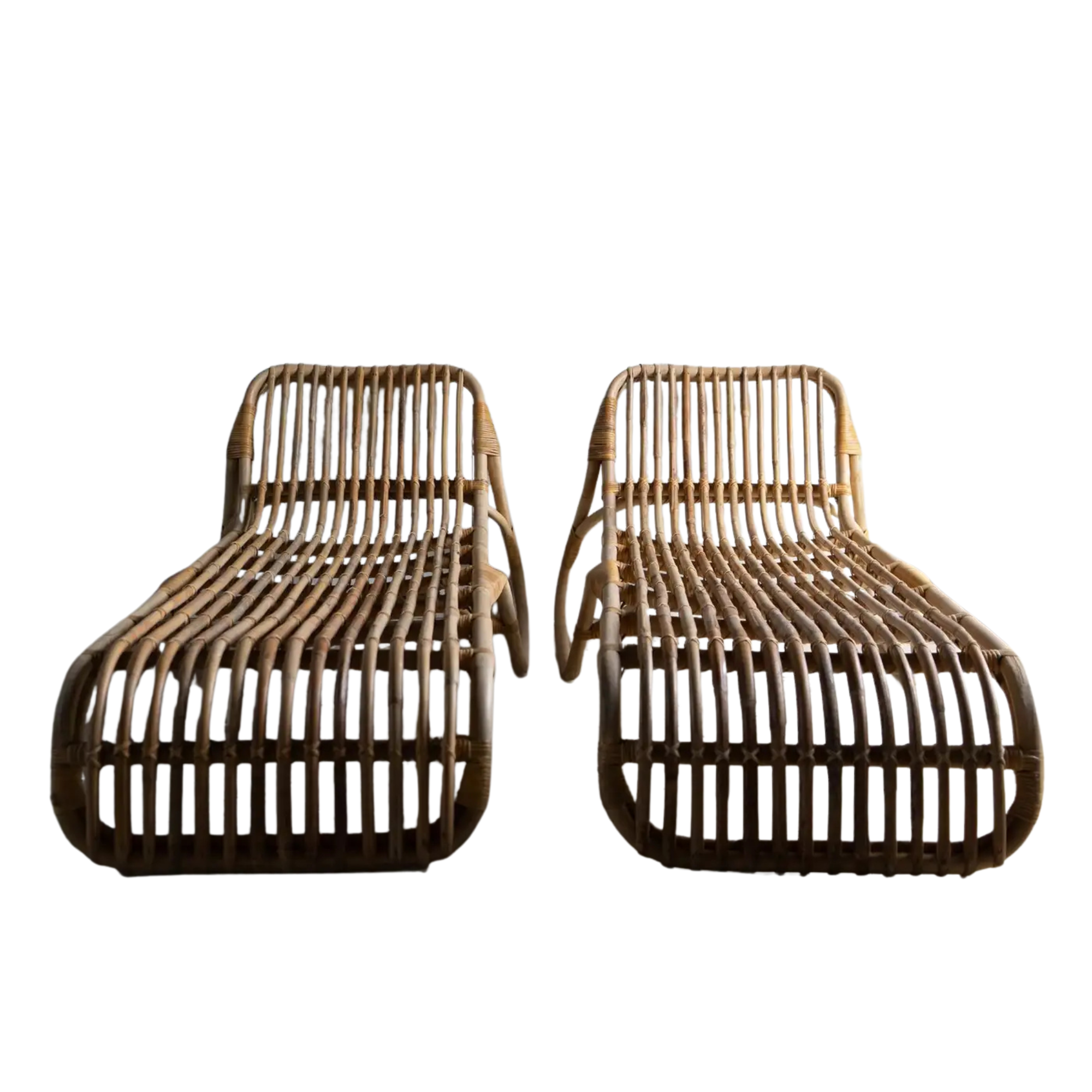 Rattan Sun Lounger Natural Woven Relax Chair for Outdoor CV Aqma Furniture Rattan Sun Lounger Natural Woven Relax Chair for Outdoor CV Aqma Furniture
