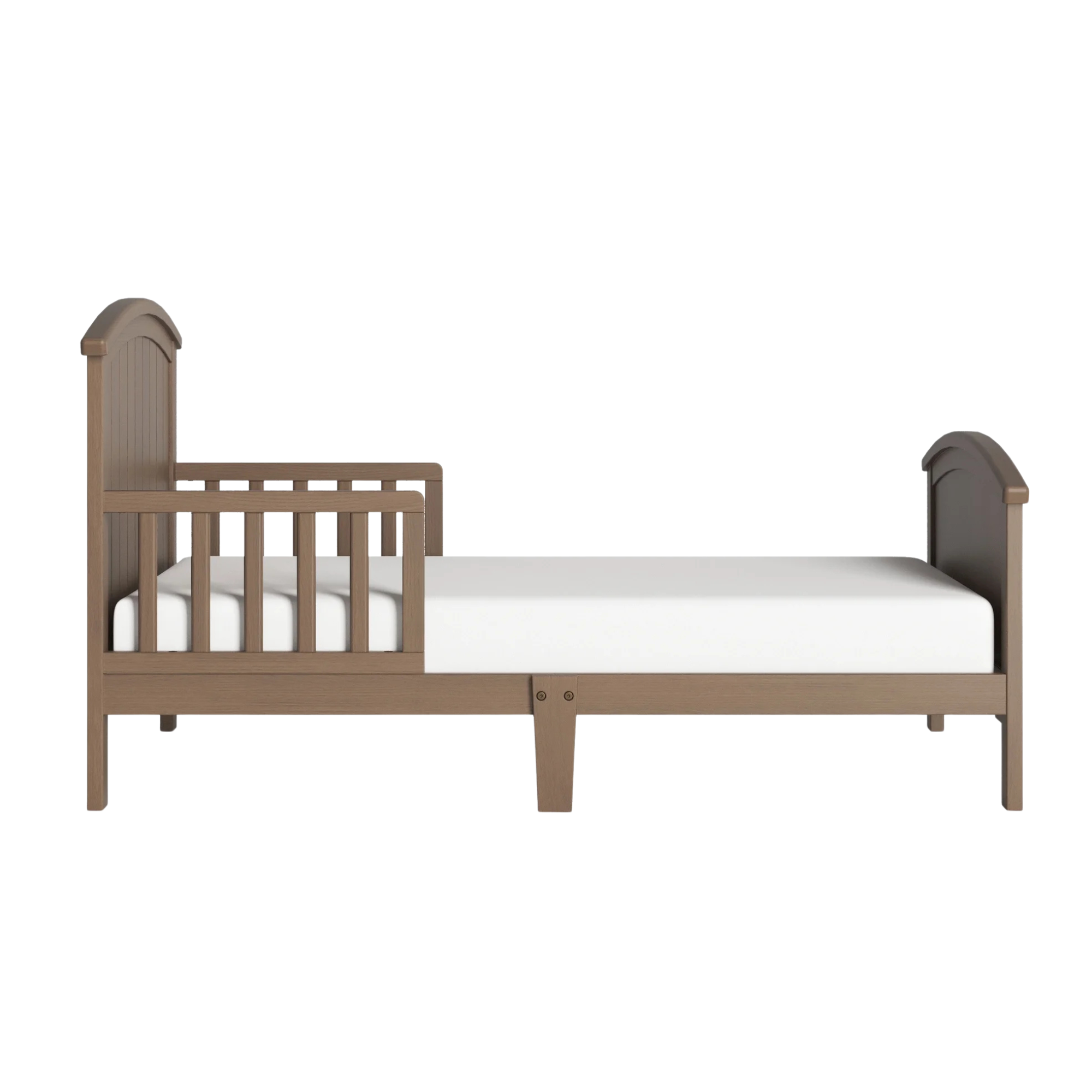 Kids Bed Teak Wood Toddler Bed with Safety Rails CV Aqma Furniture Kids Bed Teak Wood Toddler Bed with Safety Rails CV Aqma Furniture
