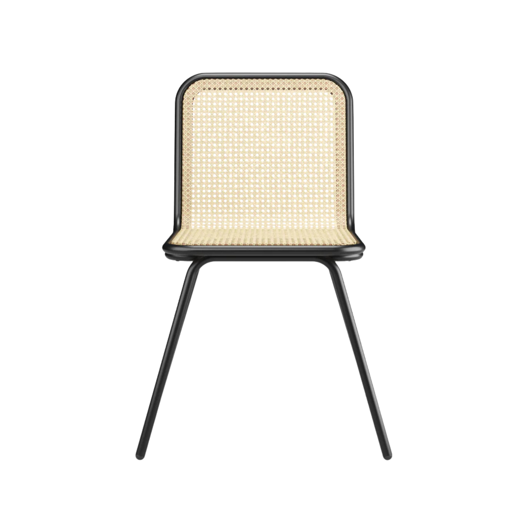 Minimalist Aluminium Rattan Bistro Chair for Cafe CV Aqma Furniture Minimalist Aluminium Rattan Bistro Chair for Cafe CV Aqma Furniture