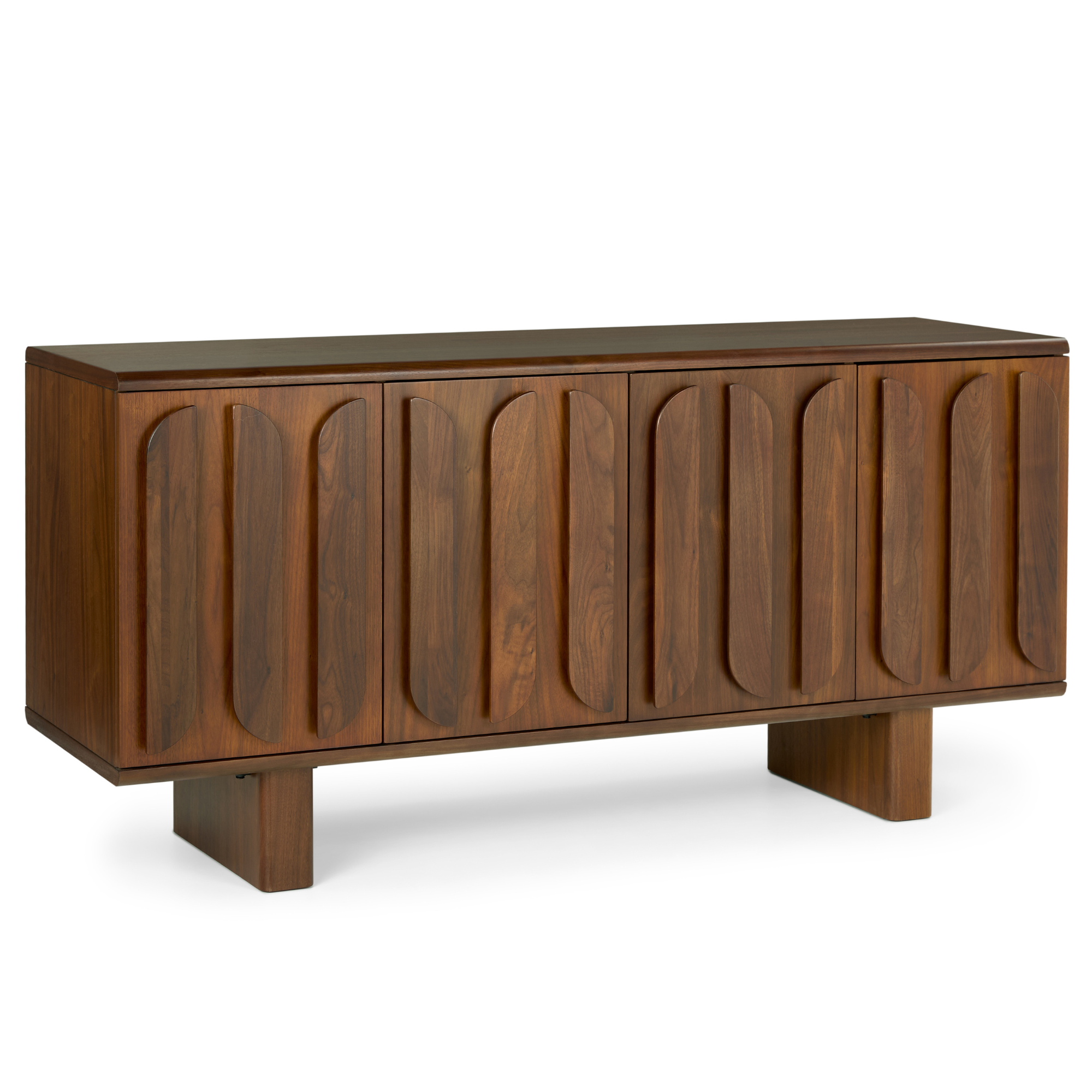 Solid Teak Wood Buffet Cabinet with Storage Doors CV Aqma Furniture Solid Teak Wood Buffet Cabinet with Storage Doors CV Aqma Furniture