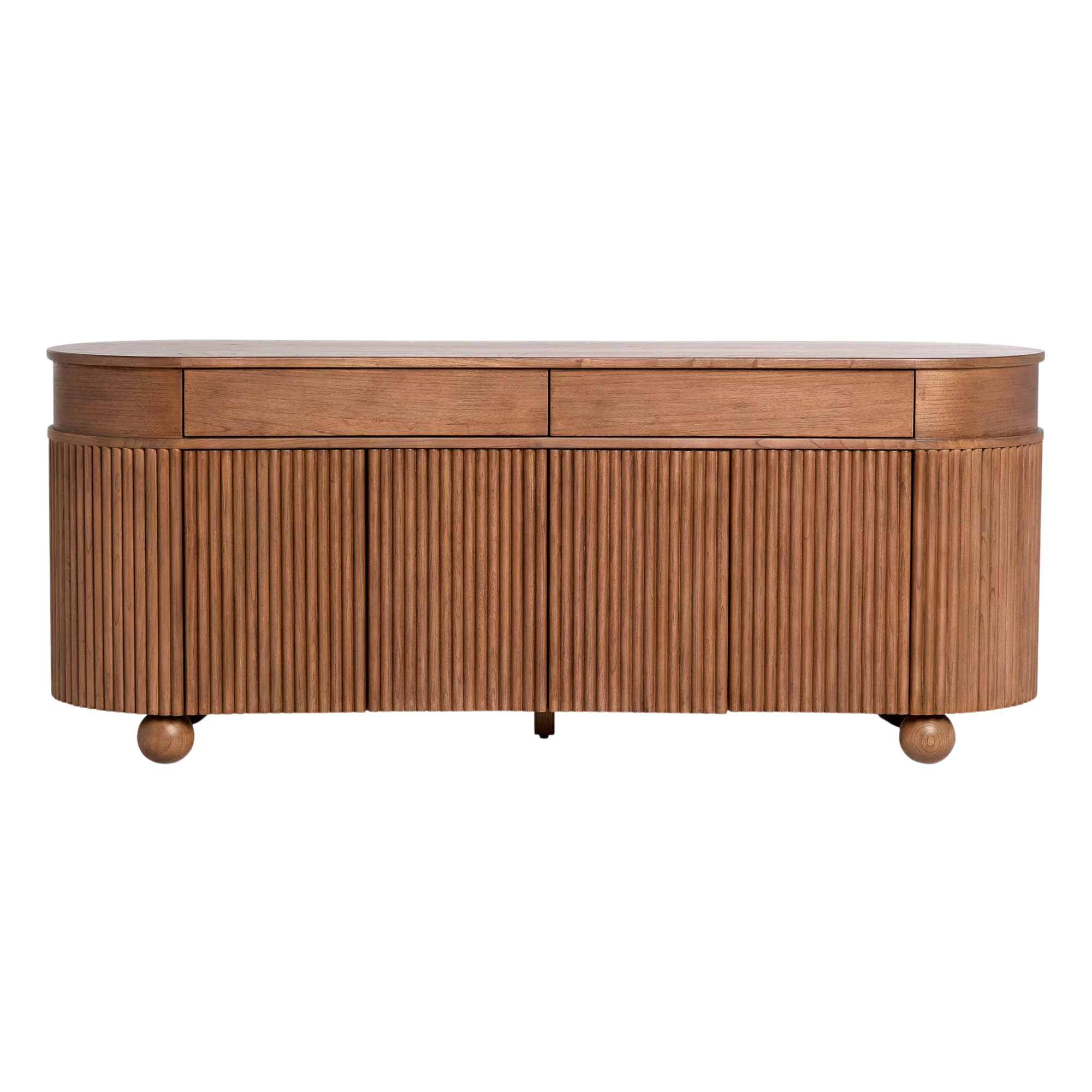 Teak Buffet Sideboard with Fluted Panel Doors and Storage CV Aqma Furniture Teak Buffet Sideboard with Fluted Panel Doors and Storage CV Aqma Furniture