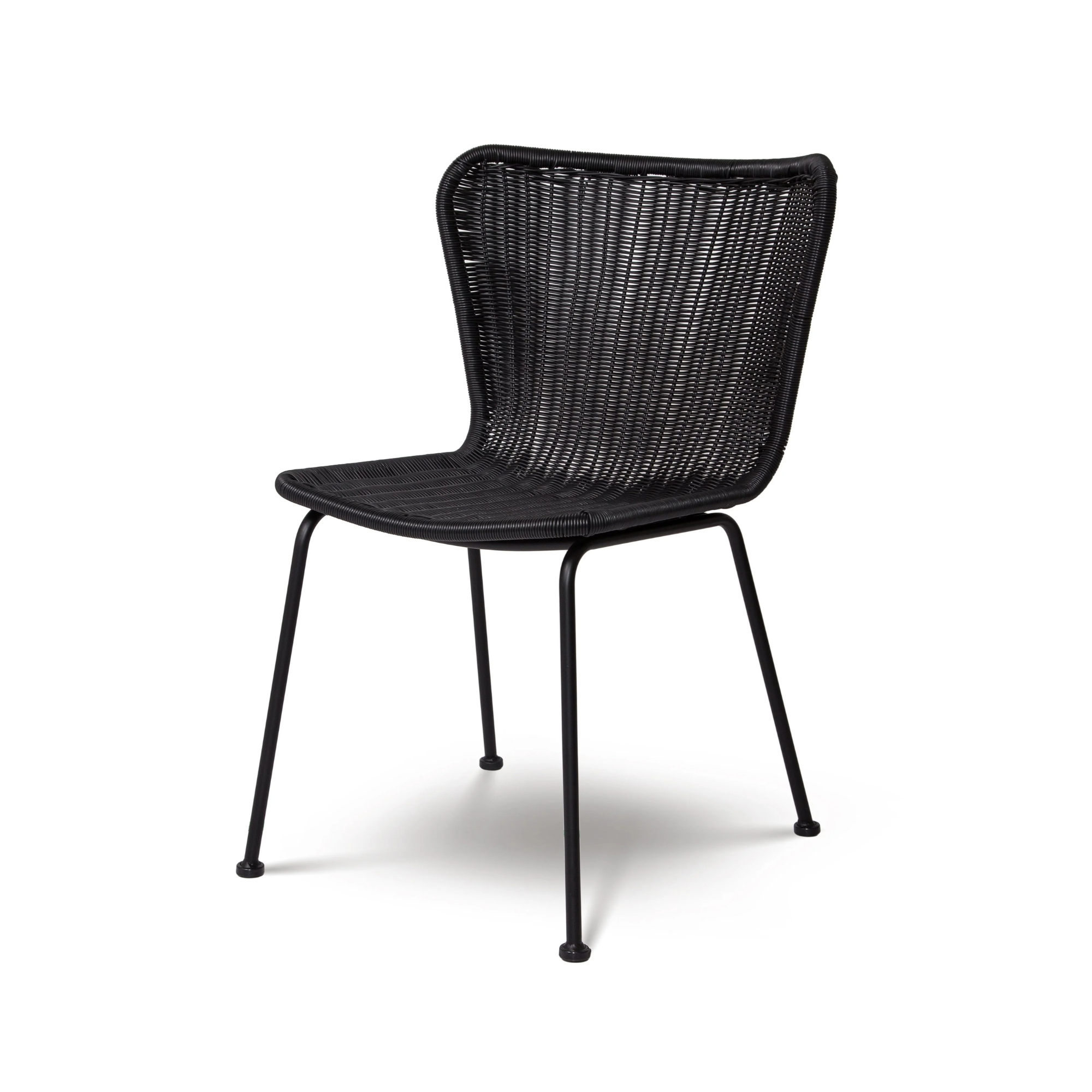 Aluminium Rattan Cafe Bistro Dining Chair for Outdoor Use CV Aqma Furniture Aluminium Rattan Cafe Bistro Dining Chair for Outdoor Use CV Aqma Furniture